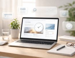 How a Live Time Widget Signals Website Freshness and Credibility