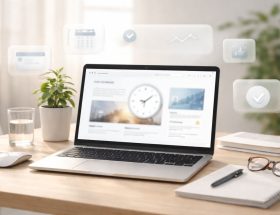 How a Live Time Widget Signals Website Freshness and Credibility