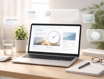 How a Live Time Widget Signals Website Freshness and Credibility